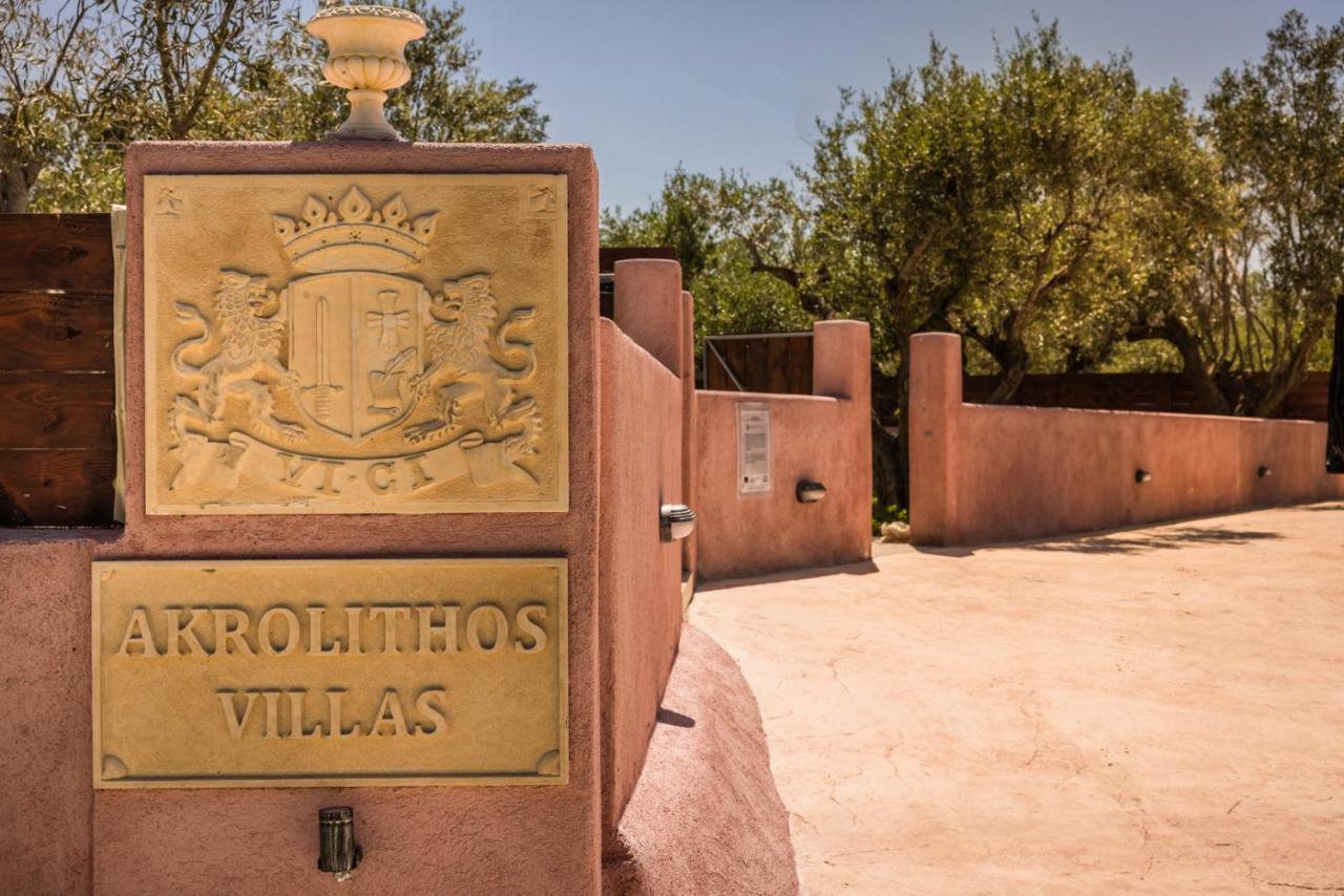 Akrolithos Villas Kouvalata Exteriér fotografie